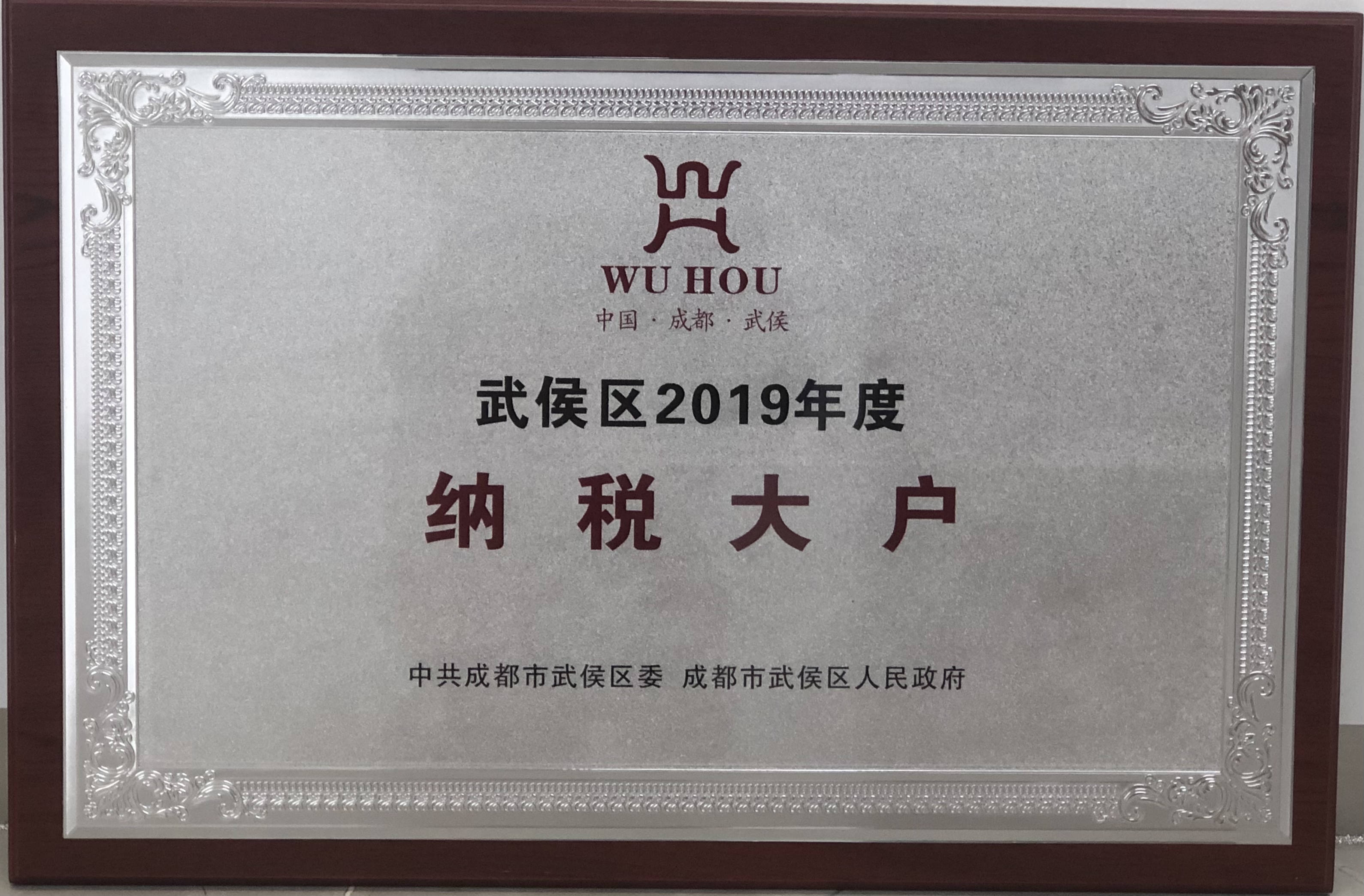 2019年纳税大户